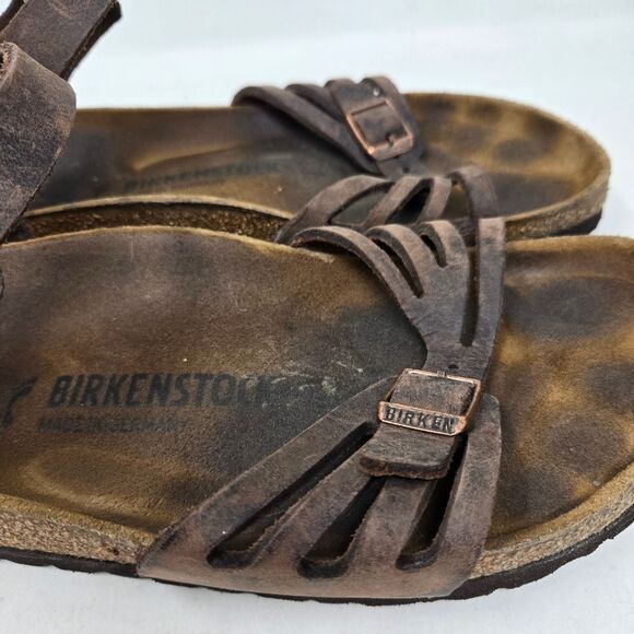 Birkenstock Bali Brown Sandals Size 40 - Picture 5 of 11